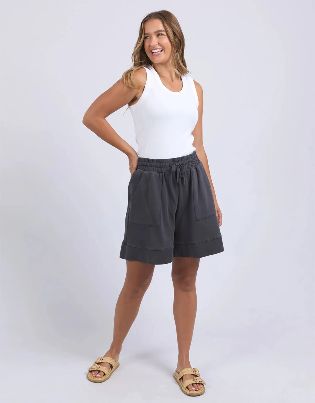 Hustler Short - Charcoal sold by White & Co product image thumbnail 2