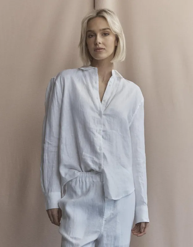 Katie Shirt - White sold by White & Co