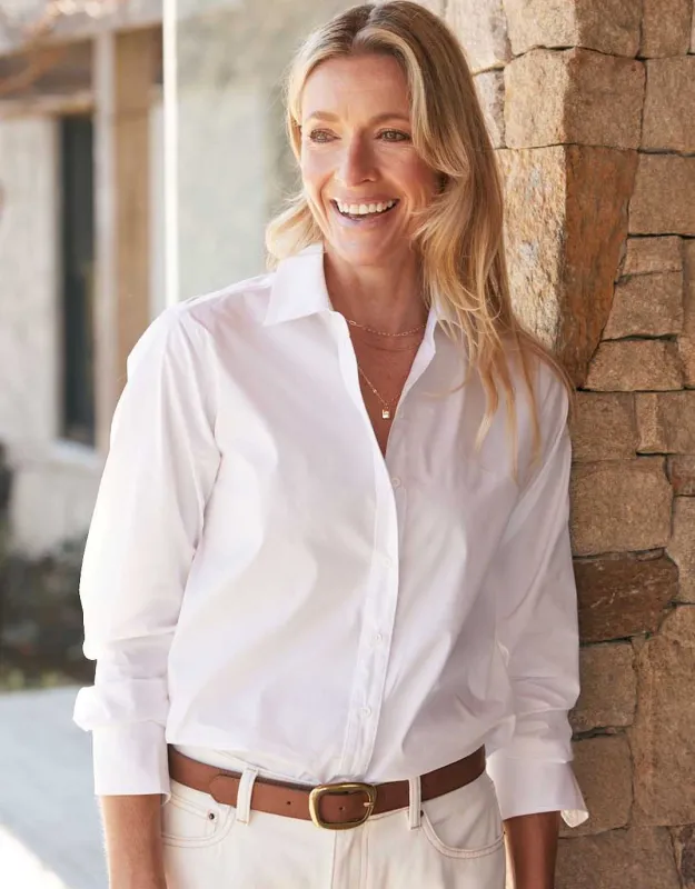 Classic Shirt - White made by White & Co