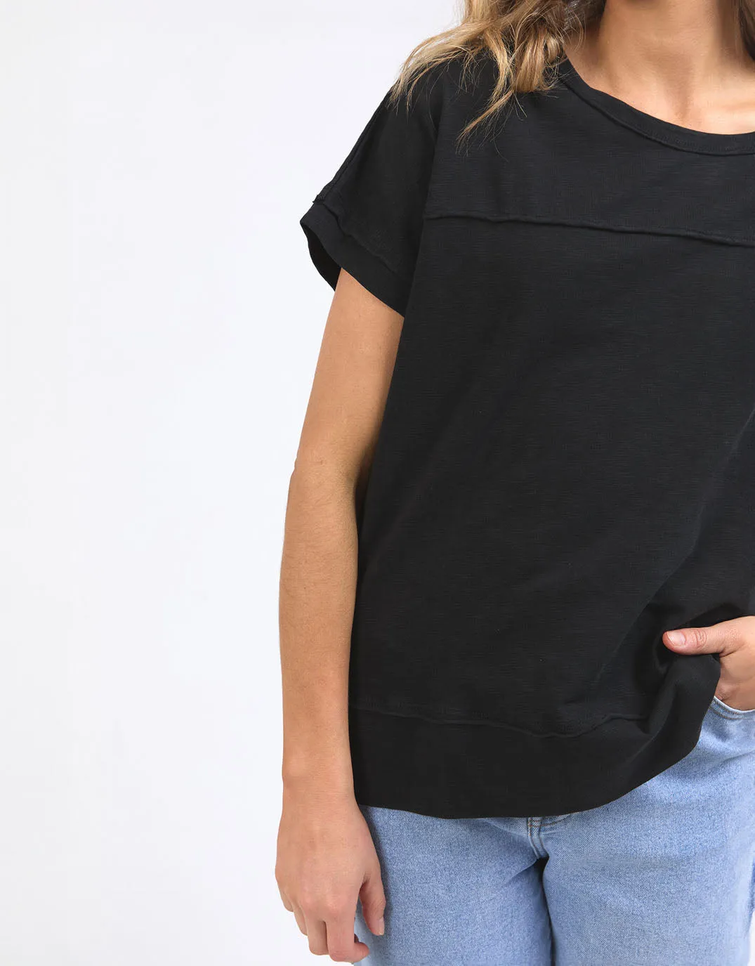 Allison Tee - Black sold by White & Co product image thumbnail 5