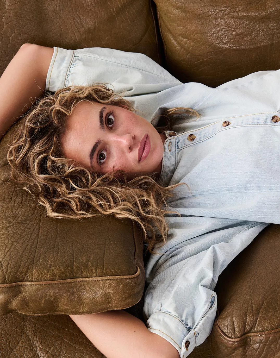 Gabriella Shirt - Sky Blue sold by White & Co product image thumbnail 4