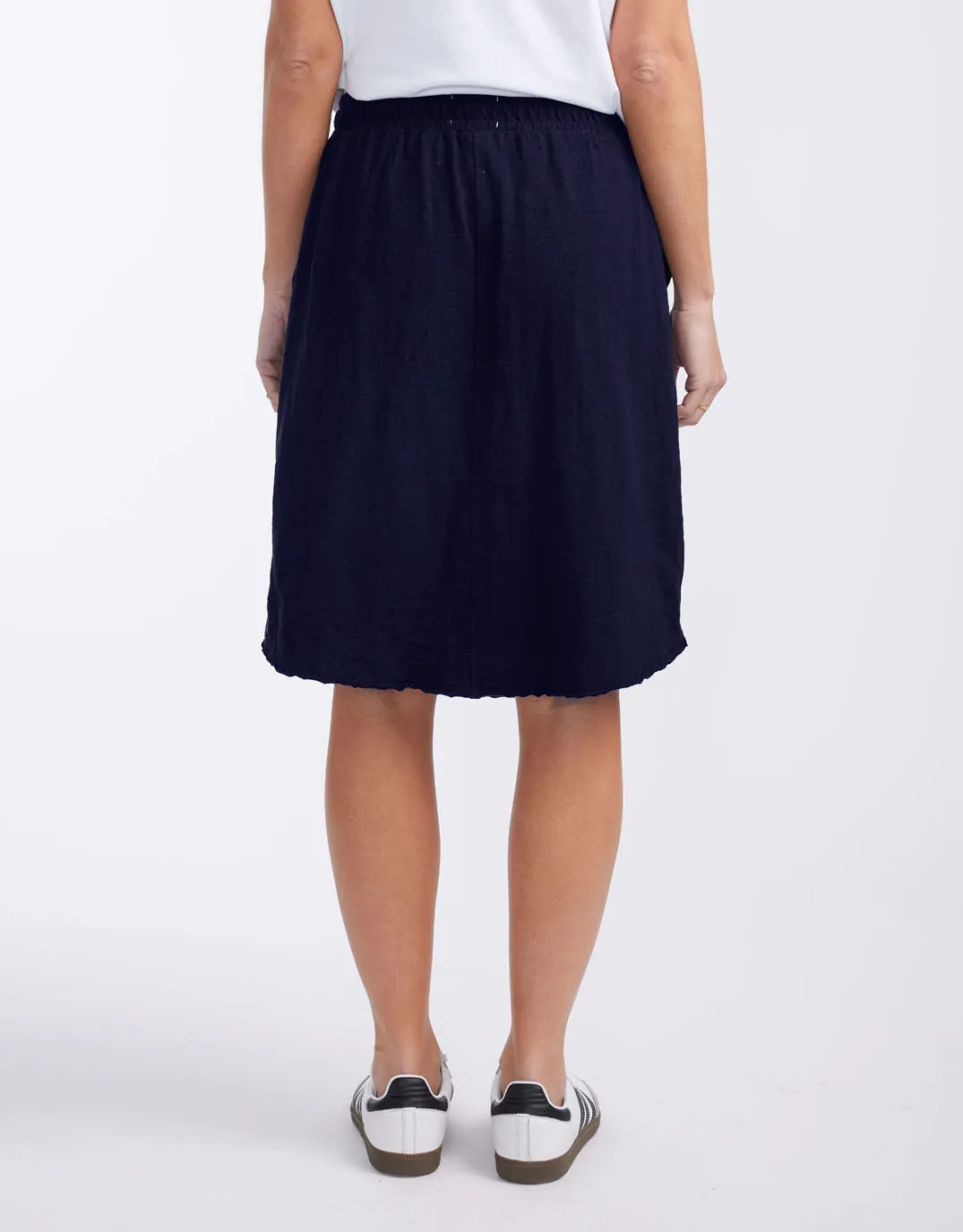 Signature Skirt - Navy sold by White & Co product image thumbnail 5