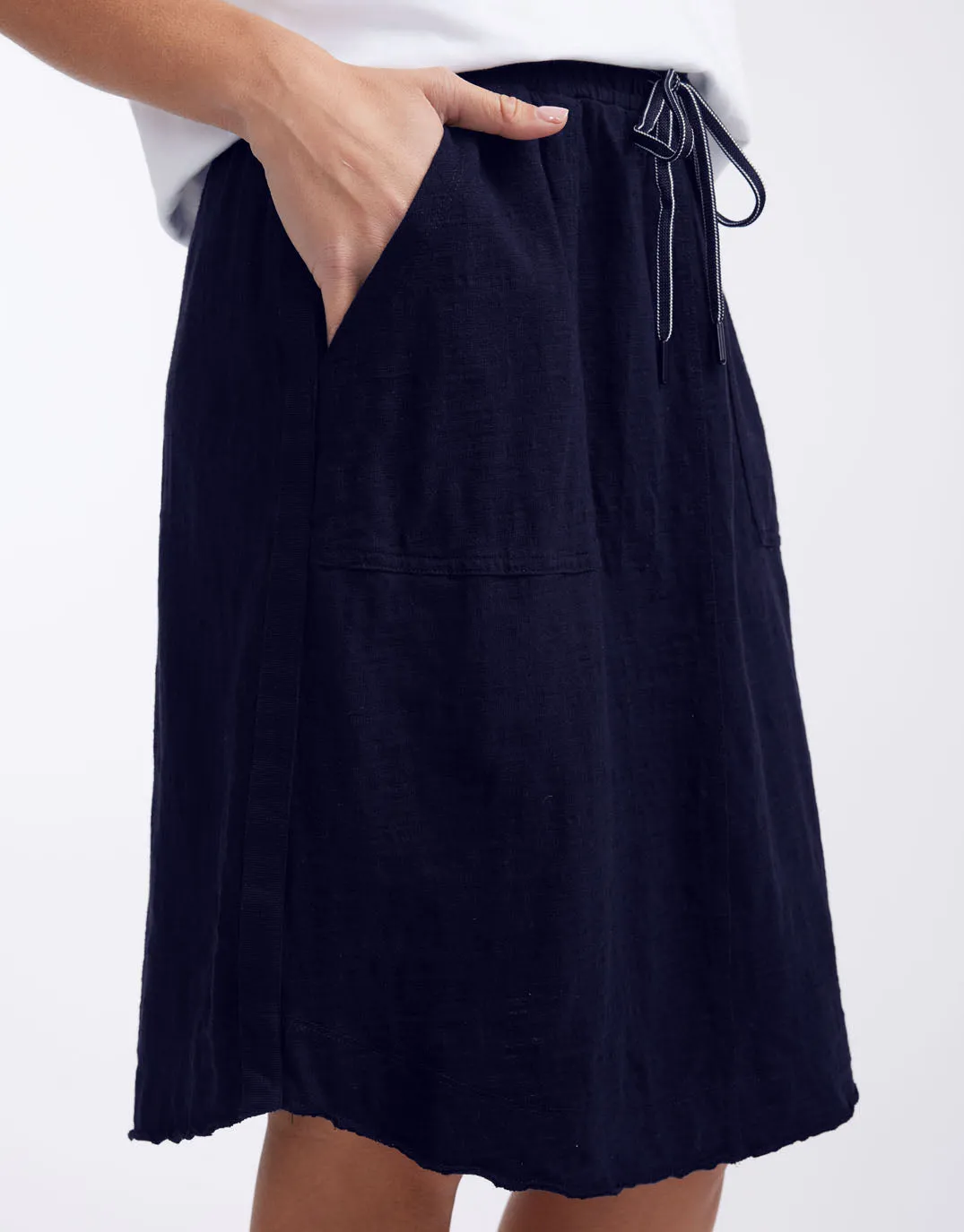 Signature Skirt - Navy sold by White & Co product image thumbnail 4