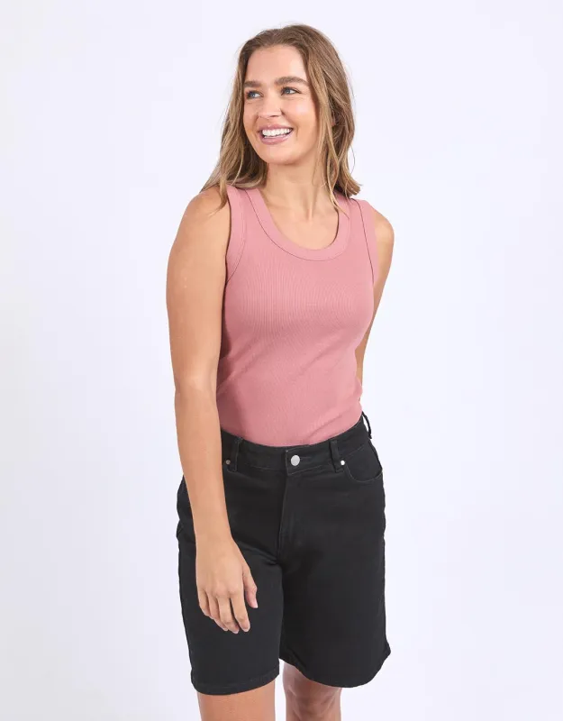 Iris Tank - Ash Rose sold by White & Co