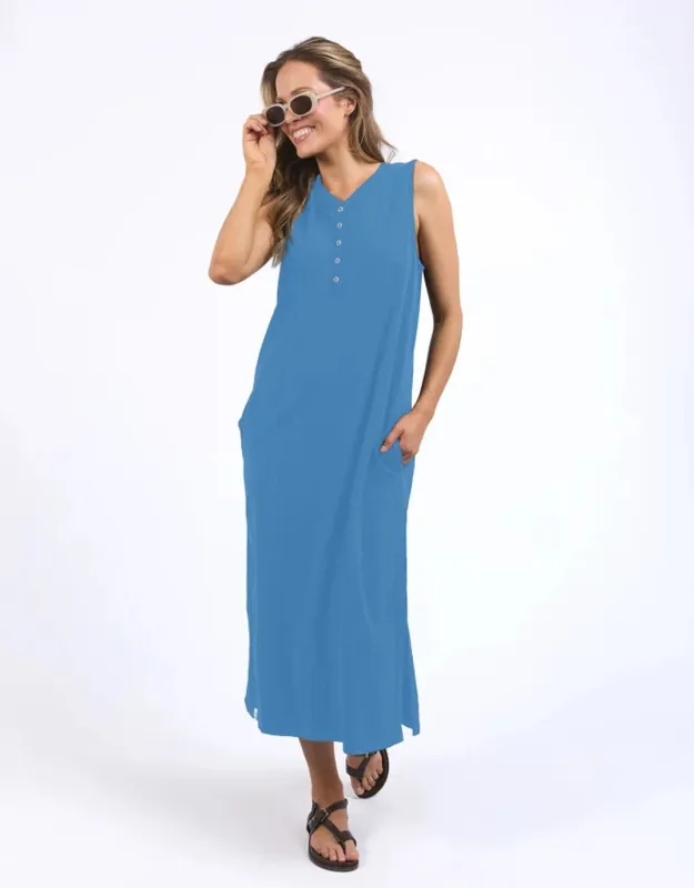 Elysian Dress - Azure Blue sold by White & Co