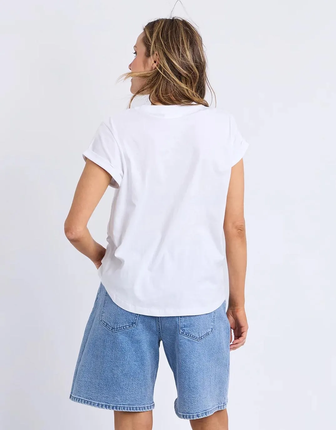 Confetti Tee - White sold by White & Co product image thumbnail 5