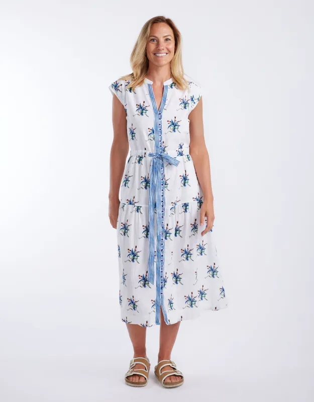 Daisy Boo Midi - Spray Blue sold by White & Co
