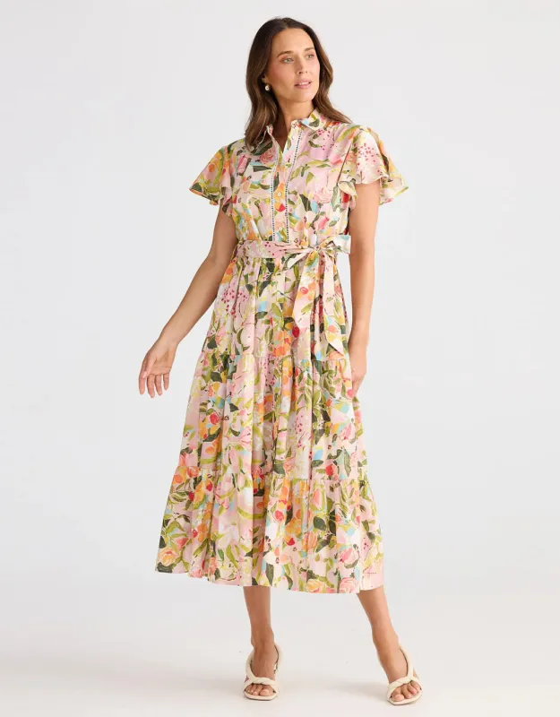 Alice Short Sleeve Dress - Zoes Garden sold by White & Co