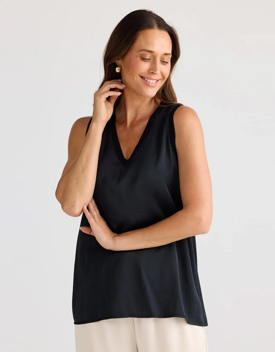 Celine Top - Black sold by White & Co product image thumbnail 2