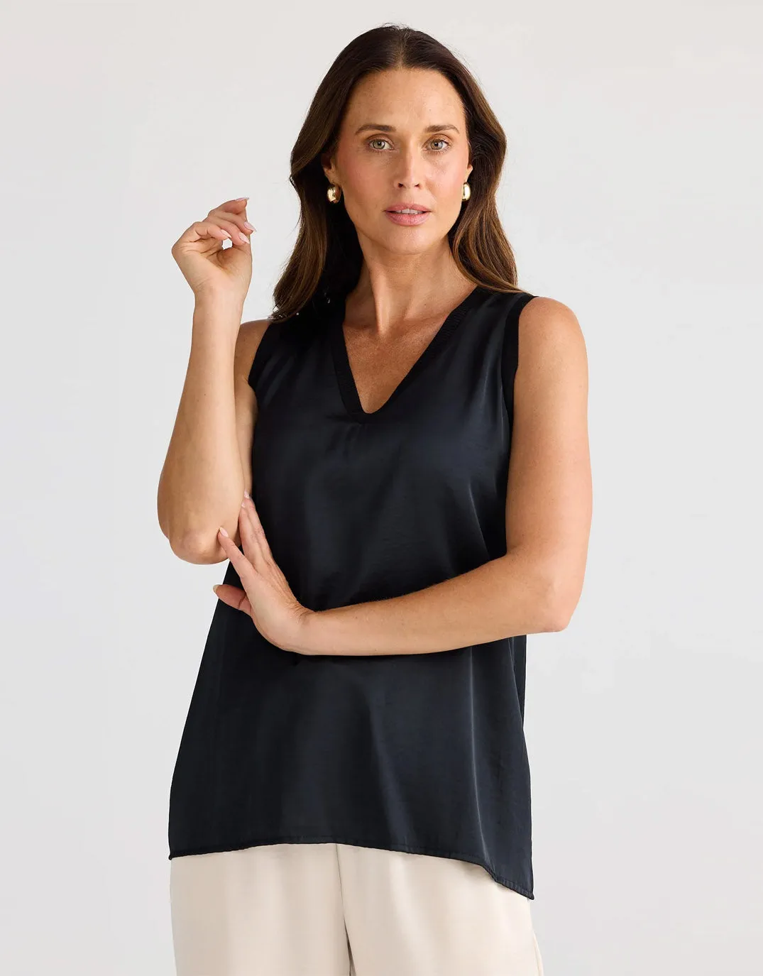 Celine Top - Black sold by White & Co product image thumbnail 3