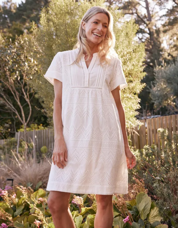 La Dolce Vita Dress + Slip Dress - White sold by White & Co