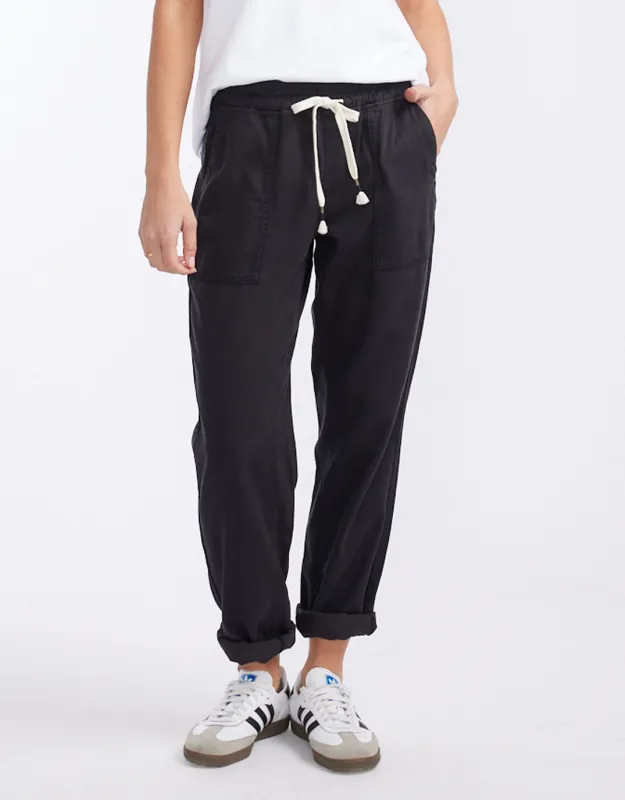 Beach Comber Pant - Black sold by White & Co