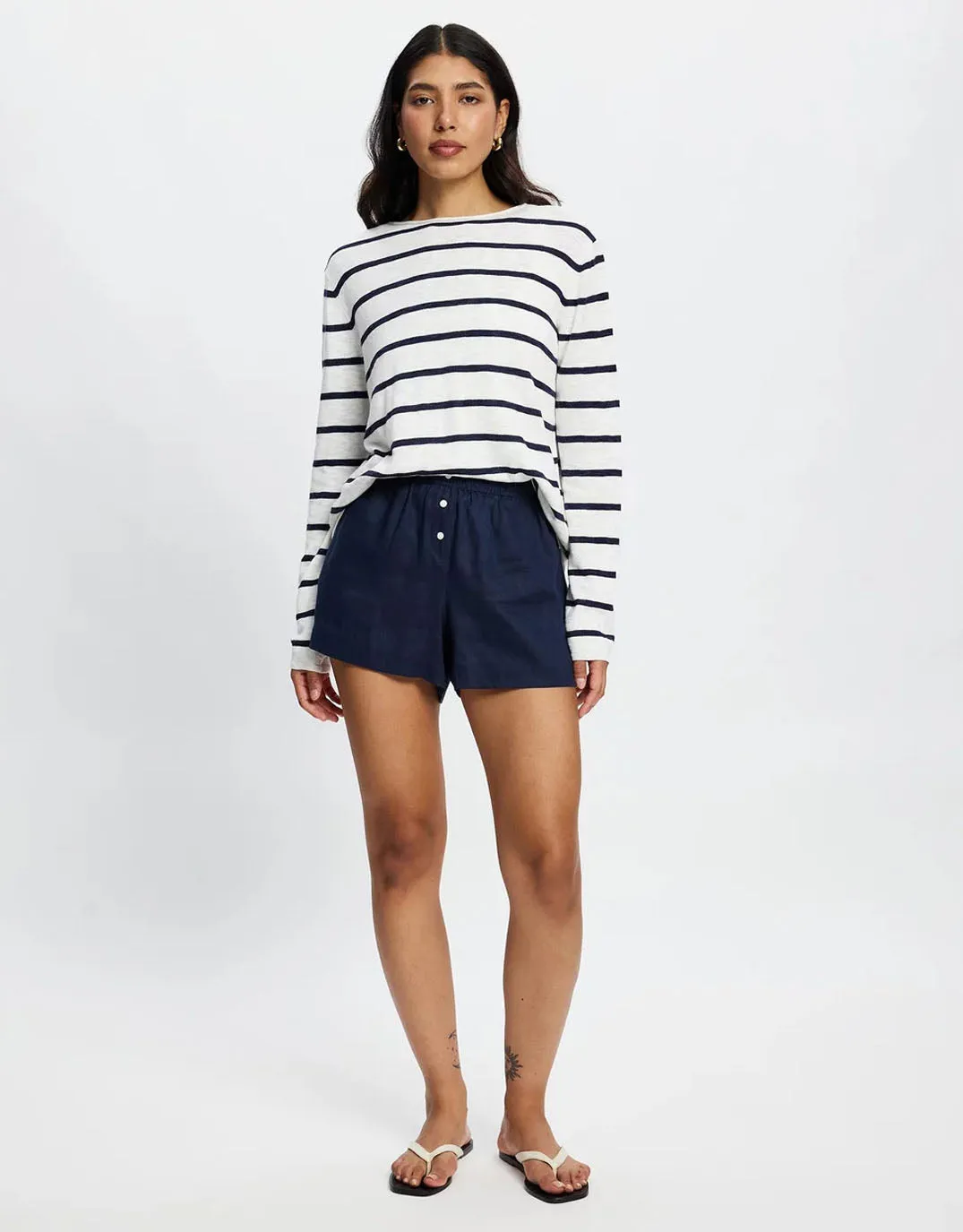 Happer Sweater - Stripe sold by White & Co product image thumbnail 2
