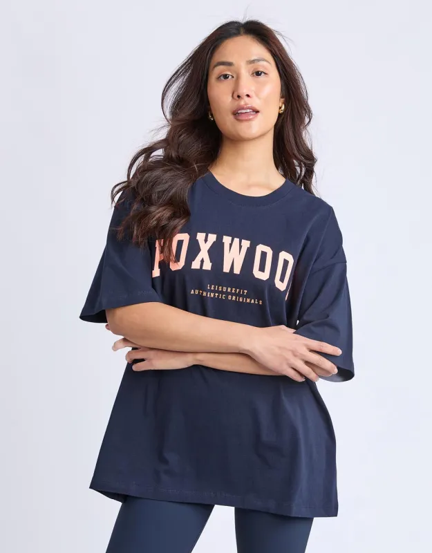 Interval Tee - Navy sold by White & Co