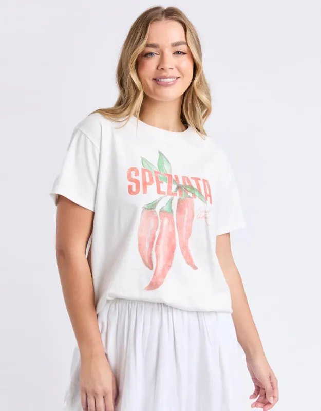 Speziata Tee - Vintage White made by Foxwood Clothing