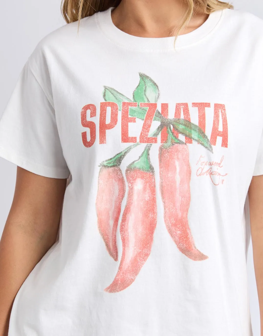 Speziata Tee - Vintage White sold by White & Co product image thumbnail 5