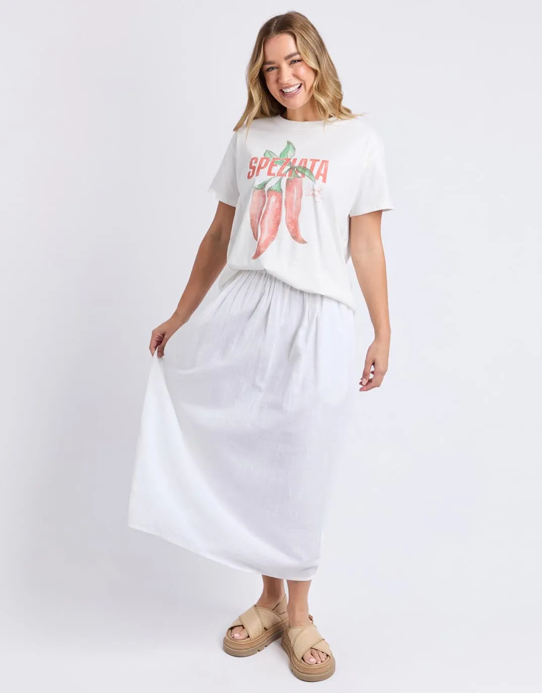 Speziata Tee - Vintage White sold by White & Co product image thumbnail 2