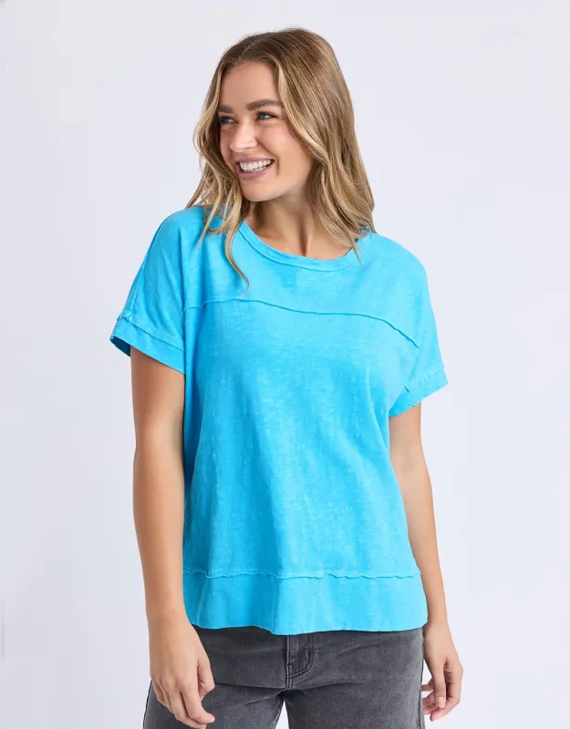 Allison Tee - Azure Blue sold by White & Co