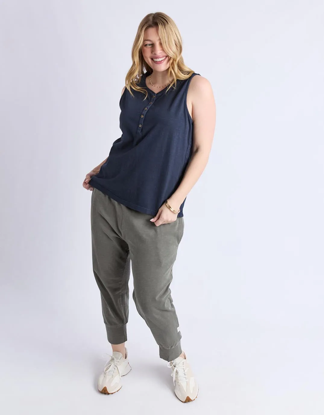 Elysian Tank - Navy sold by White & Co product image thumbnail 4