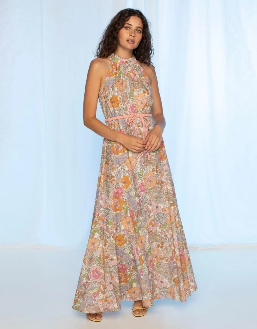 Jemma Maxi Dress - Tales Of Flowers sold by White & Co