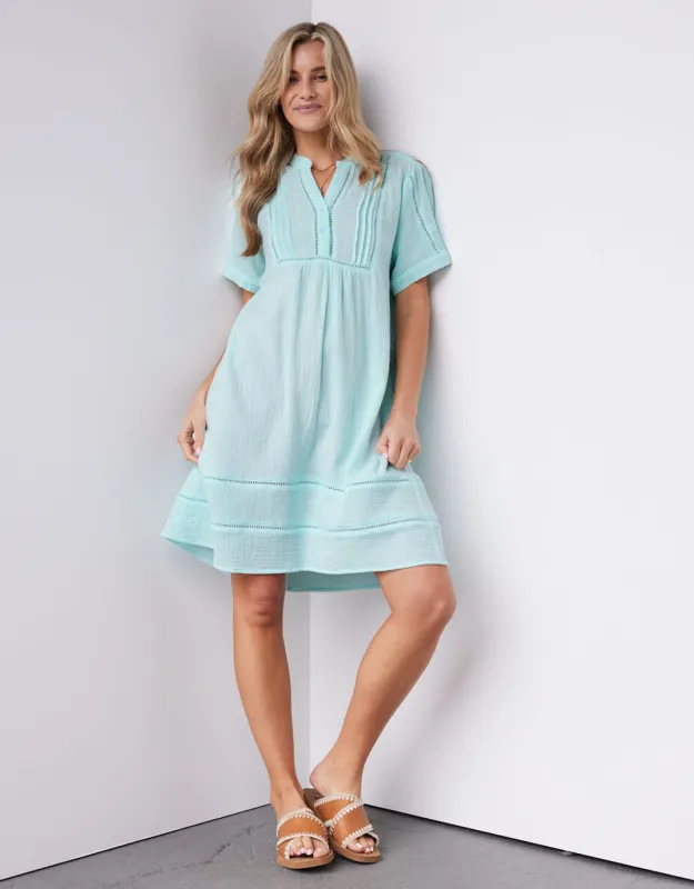 Positano Dress - Seaglass sold by White & Co