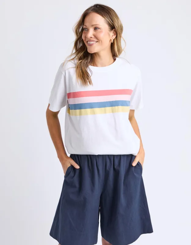 Terra Tee - White sold by White & Co