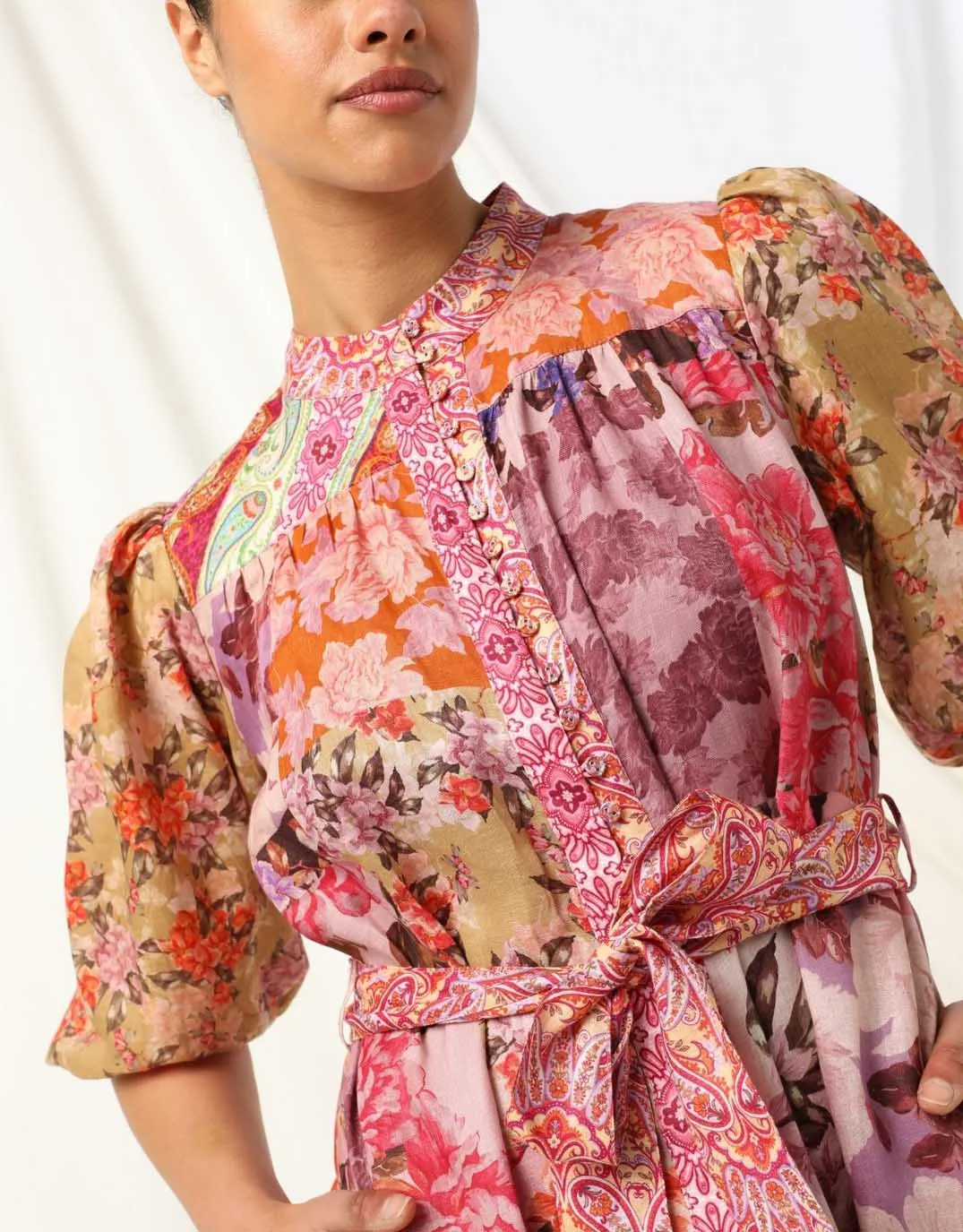 Freya Dress - Multi sold by White & Co product image thumbnail 4