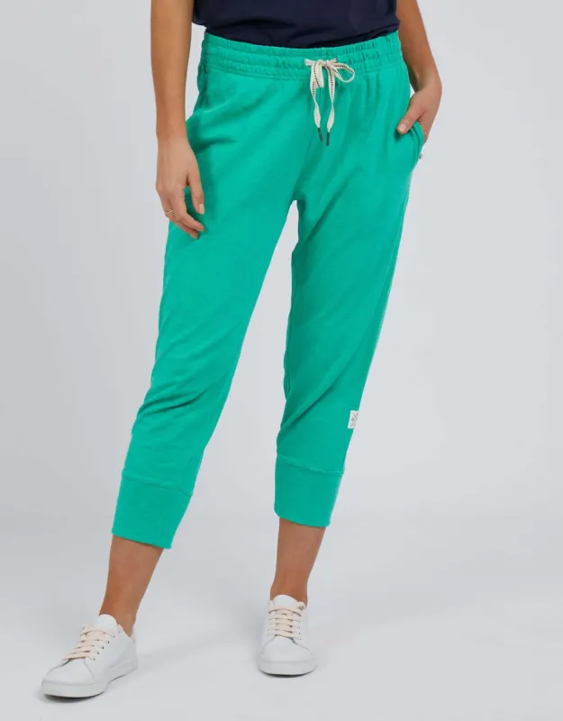 3/4 Brunch Pants - Bright Green sold by White & Co