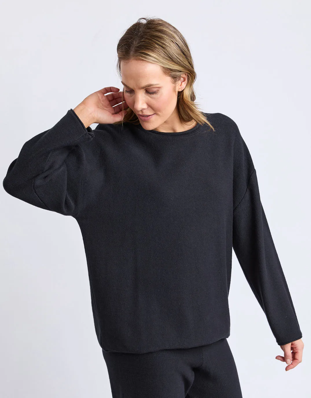 Marley Knit - Black sold by White & Co product image thumbnail 4