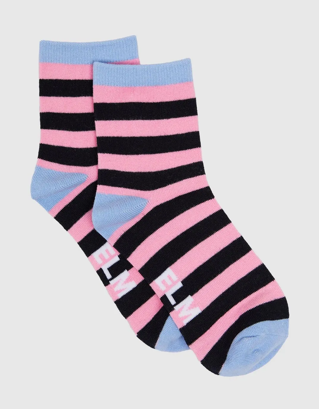 Ankle Socks 2pk - Eden Stripe sold by White & Co product image thumbnail 3
