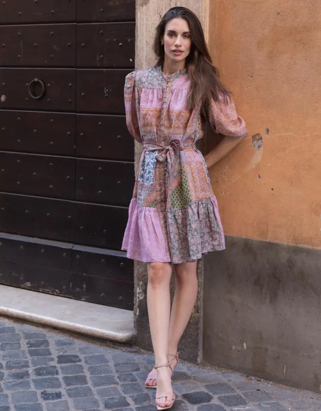 Stella Dress - Multi made by White & Co