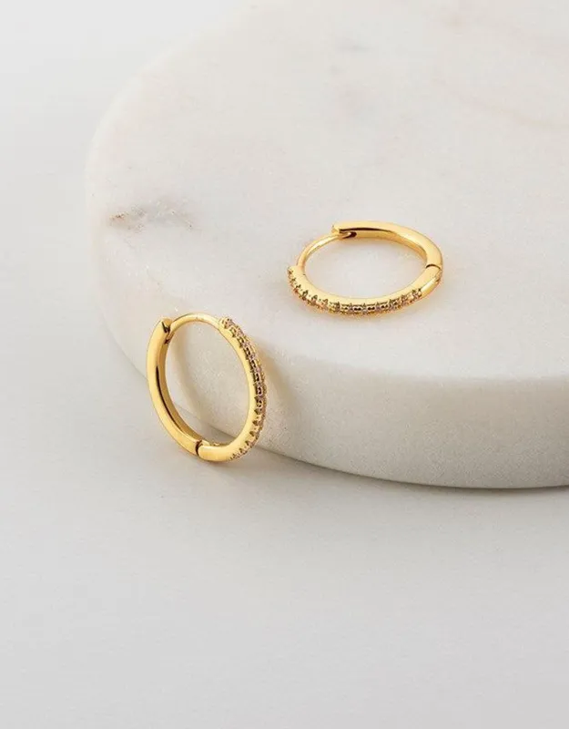 Tilly Hoop - Gold made by White & Co