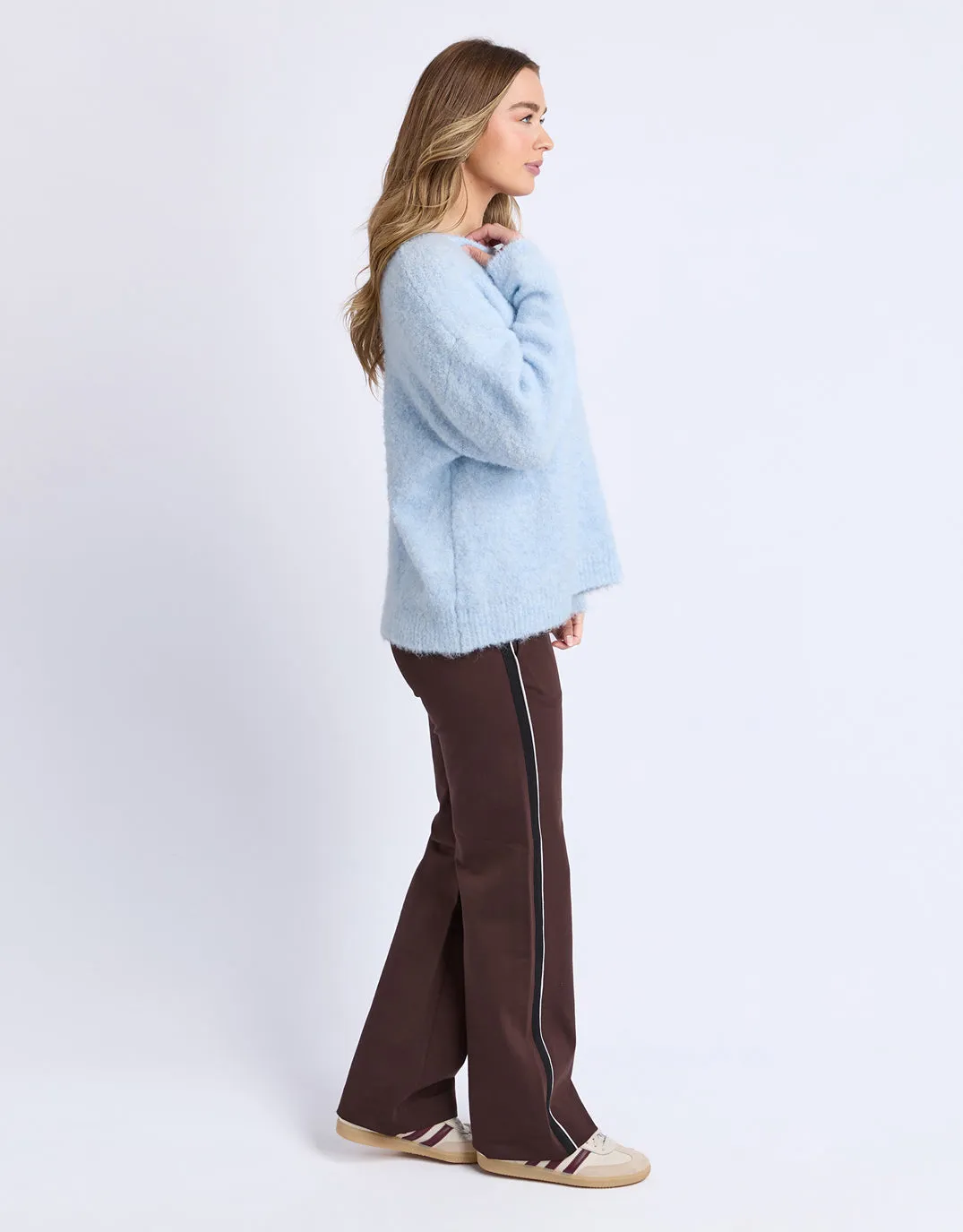 Flint Knit Crew - Ice Blue sold by White & Co product image thumbnail 3