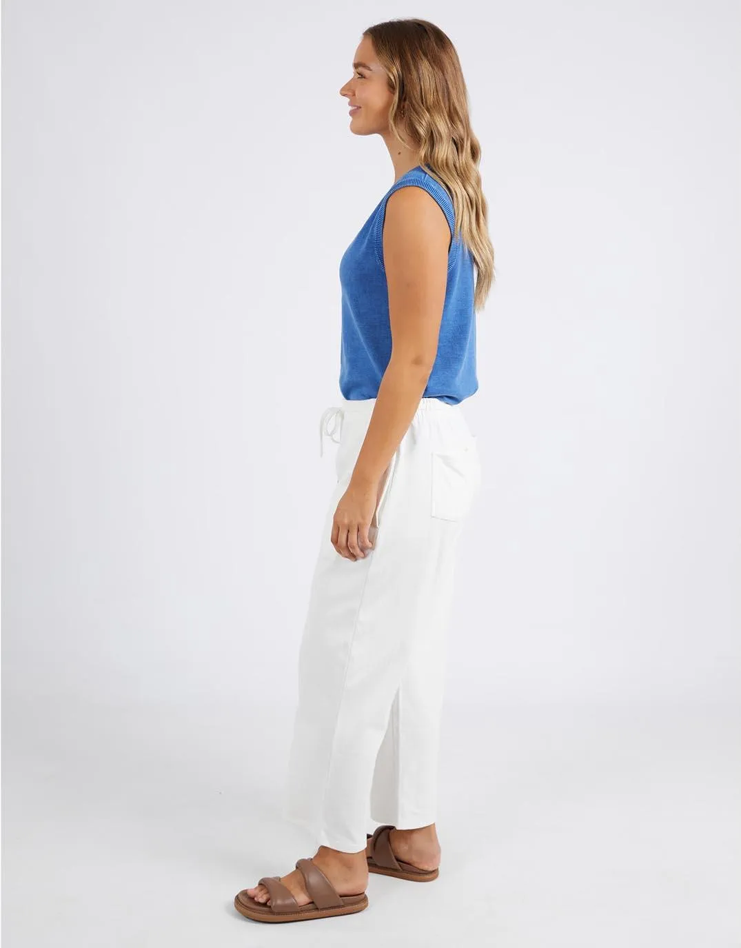 Clarissa Tank - Blue sold by White & Co product image thumbnail 3