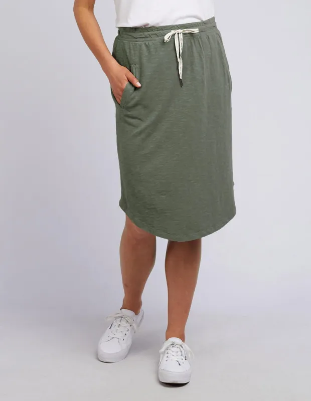 Isla Skirt - Khaki sold by White & Co