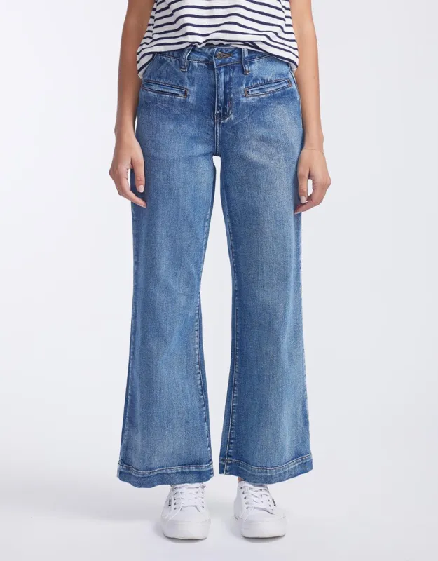Freya Jeans - Waterfall sold by White & Co