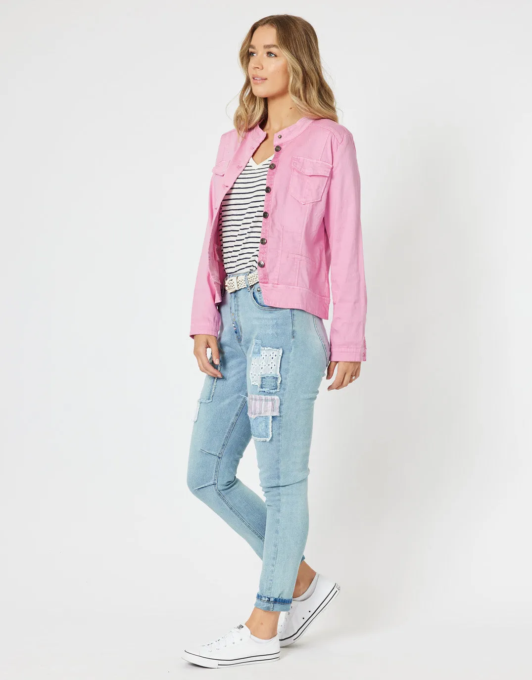 Taylor Patch Jeans - Denim sold by White & Co product image thumbnail 4