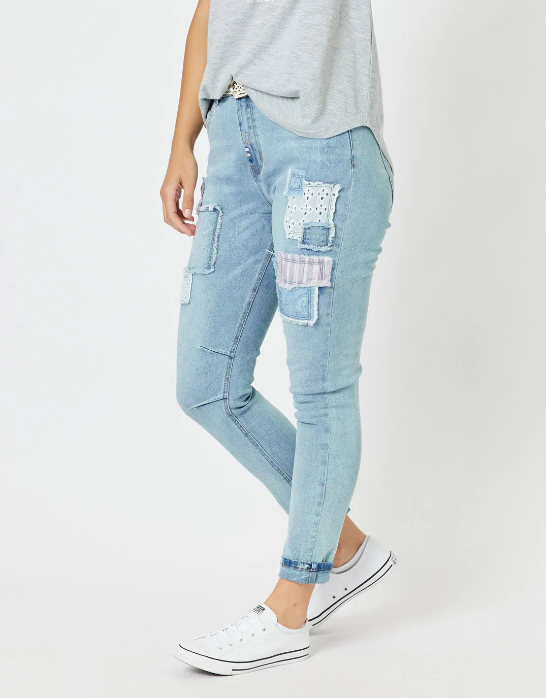 Taylor Patch Jeans - Denim sold by White & Co product image thumbnail 5