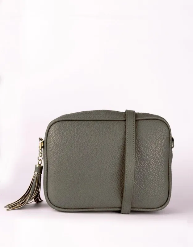 Zoe Crossbody Bag - Khaki sold by White & Co