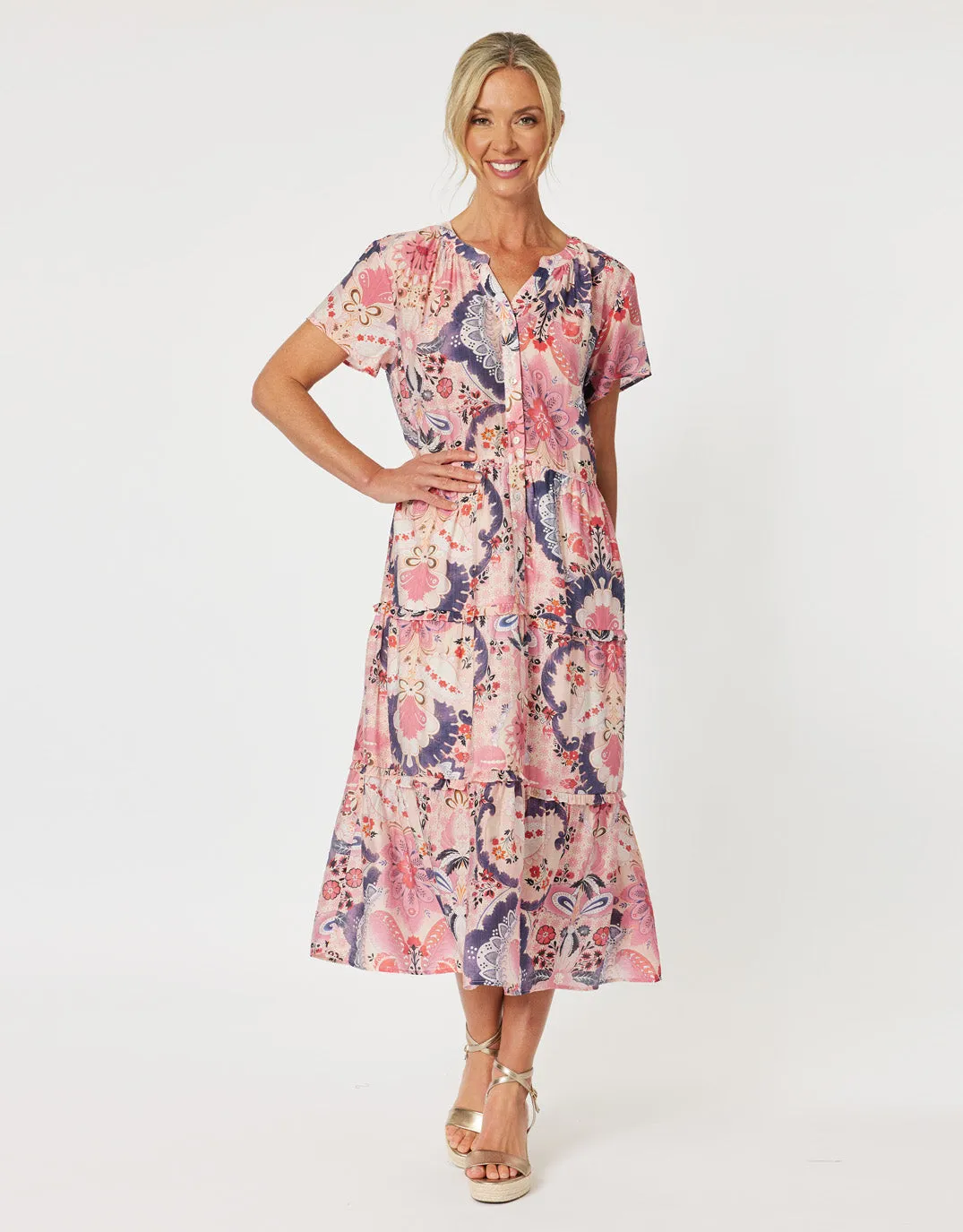 Newport Dress - Coral sold by White & Co product image thumbnail 2