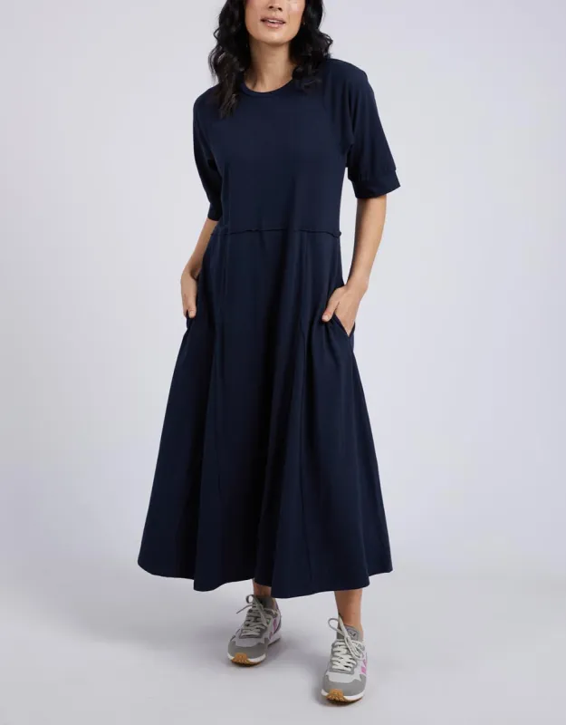 York Midi Dress - Navy sold by White & Co