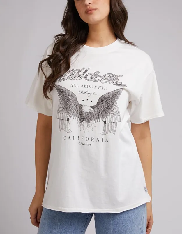 Brooks Tee - Vintage White sold by White & Co