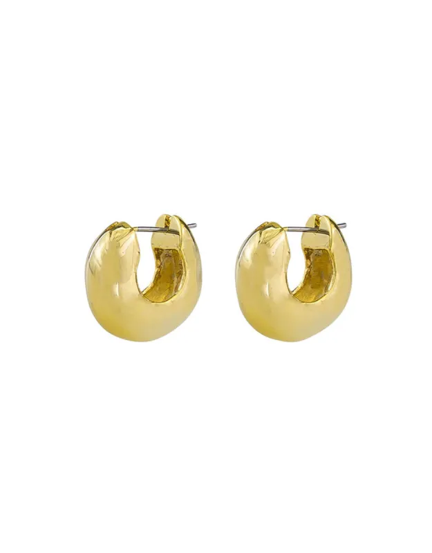 Uma Hoops - Gold sold by White & Co
