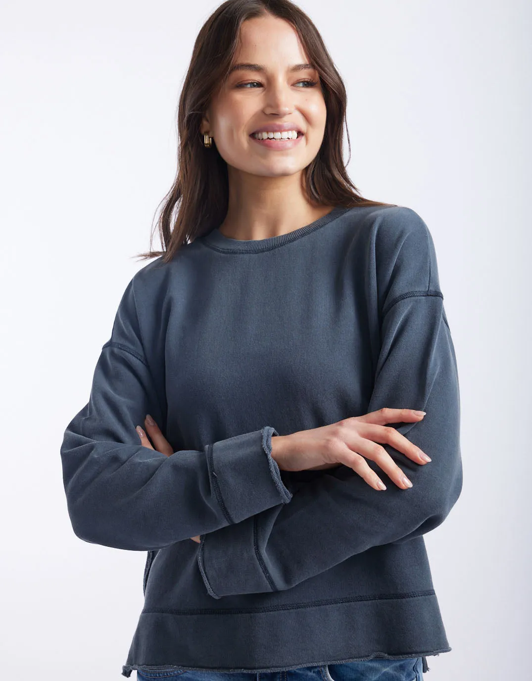 The Weekend Crew - Washed Navy sold by White & Co product image thumbnail 3