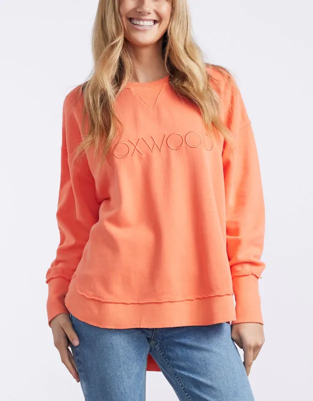 Simplified Crew - Peach sold by White & Co