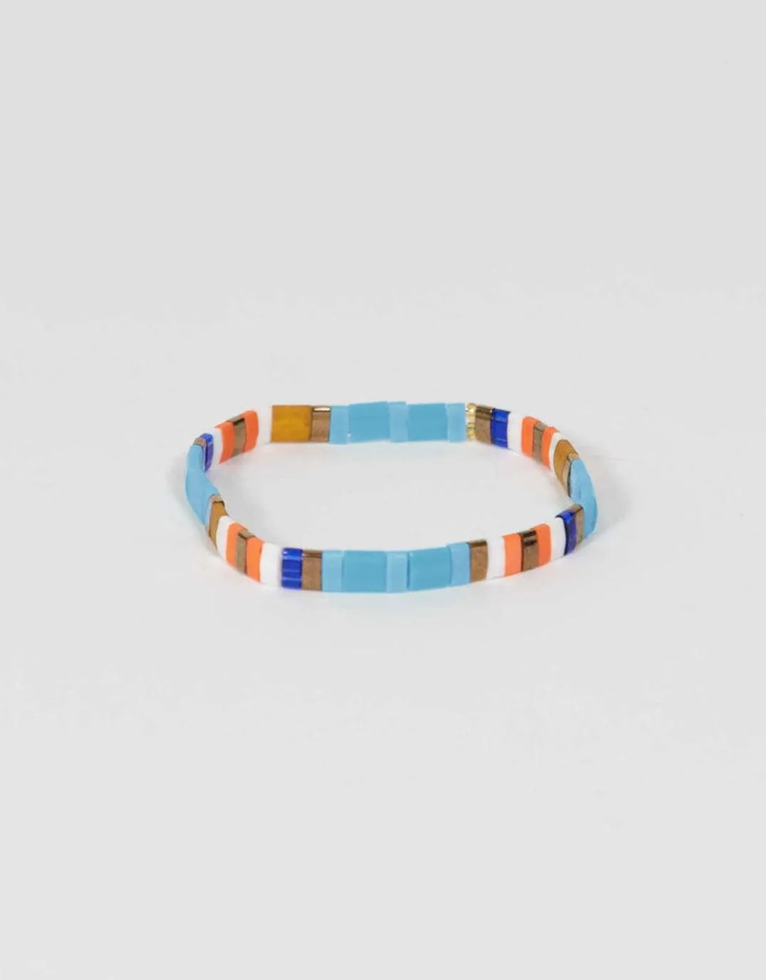 Corfu Bracelet - Blue sold by White & Co