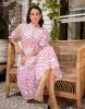 Waterlily Byron Midi Dress - Pink sold by White & Co