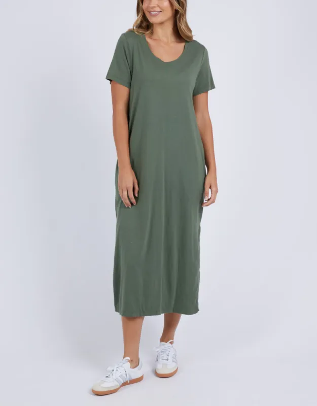 Rhythm Dress - Khaki sold by White & Co