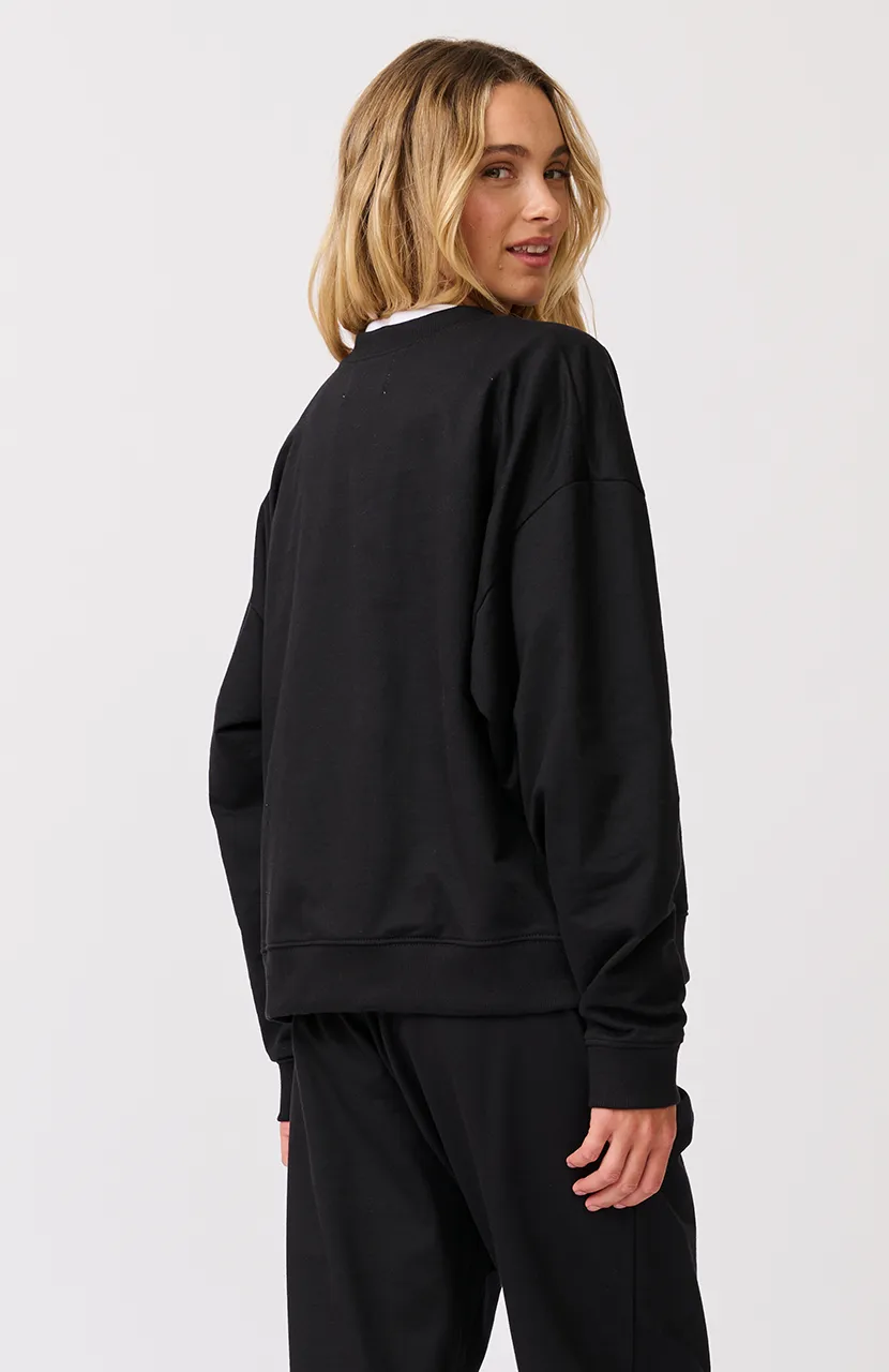 Ada Slim Sweater - Black sold by White & Co product image thumbnail 2