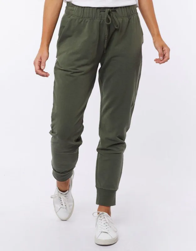 Lazy Days Pants - Khaki sold by White & Co